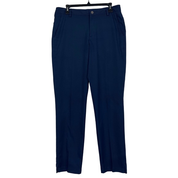 Puma Essential Pounce Tour Performance Tech Golf Pants Mens 32x31 Chino Blue - Picture 1 of 11